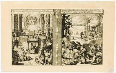 Tartarische Keyzer Empereur des Tartares et sa magnificence. Brasiliens, Tapuyes, etc. Brasiliænsche Kledingen. a Leide, Chez Pierre vander Aa. 36