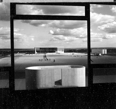 Praça dos Três Poderes vista do Palácio do Planalto