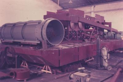 Draga utilizada para garimpo