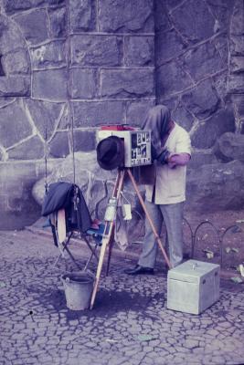 Fotógrafo lambe-lambe