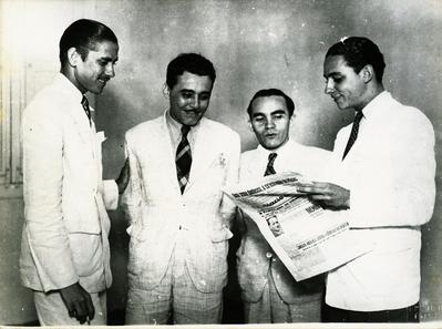 Fernando Lobo, Capiba, Carnera e Caio de Souza Leão