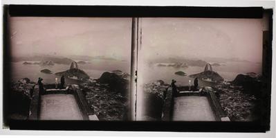 Visitantes no Morro do Corcovado