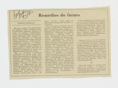 Remédios do futuro