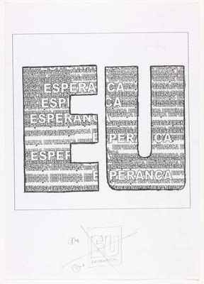 Pausa para revisitar o Concretismo: Eu, cheio de esperança