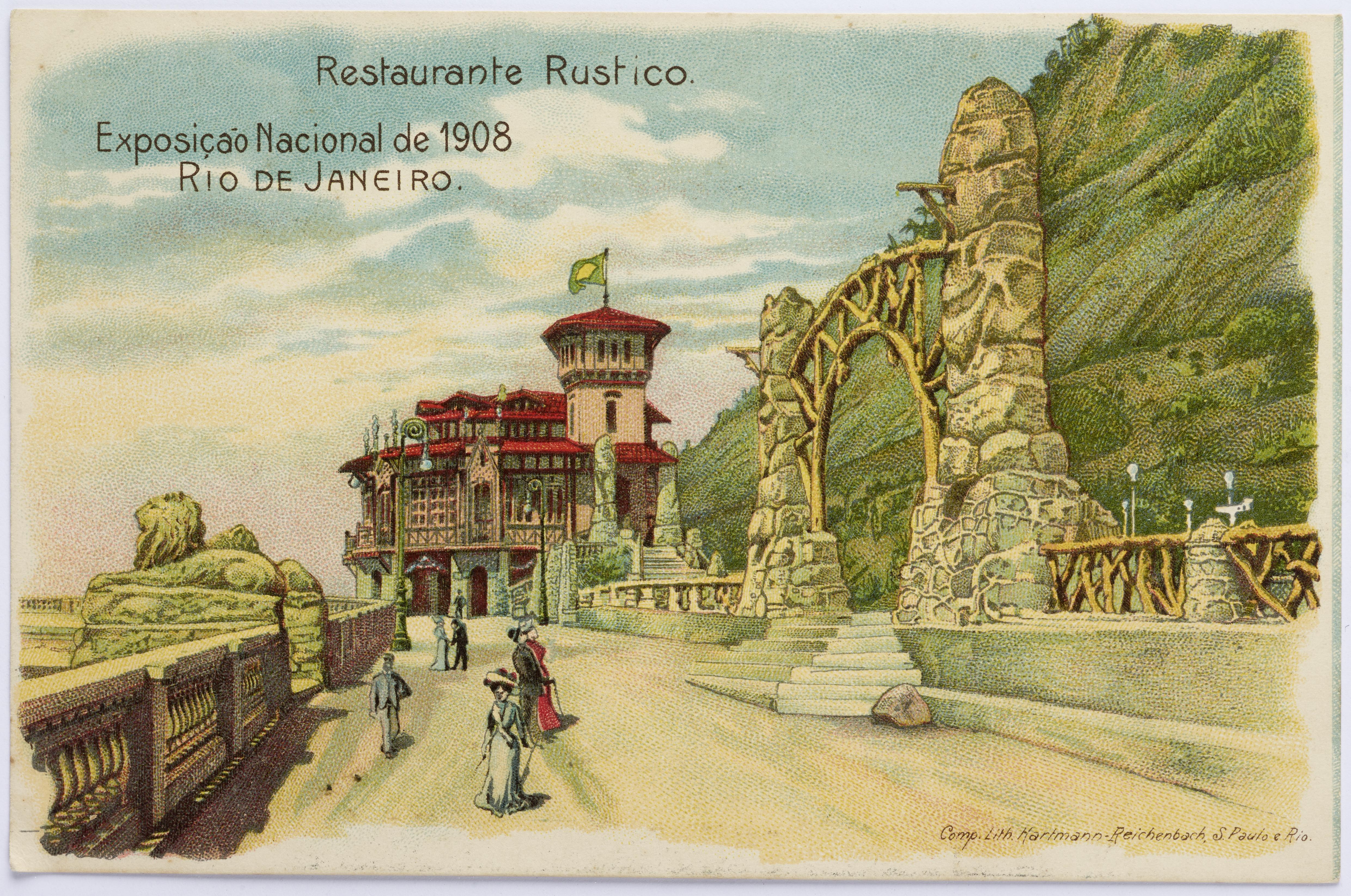 Exposição Nacional de 1908 - Restaurante Rústico