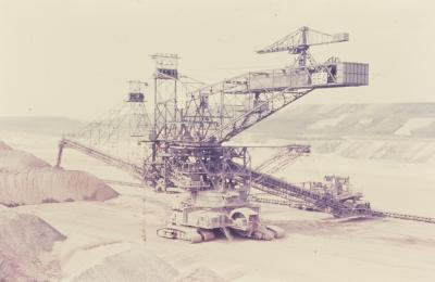 Mina de carvão nas proximidades de Colônia