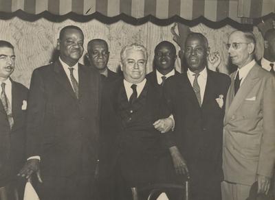 Waldemar, Pixinguinha, João da Baiana, Di Cavalcanti, Bide da Flauta e Donga