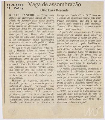 Vaga de assombração