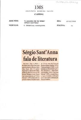 Sérgio Sant'Anna fala de literatura