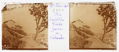 Vista do centro da cidade a partir do Morro do Castelo