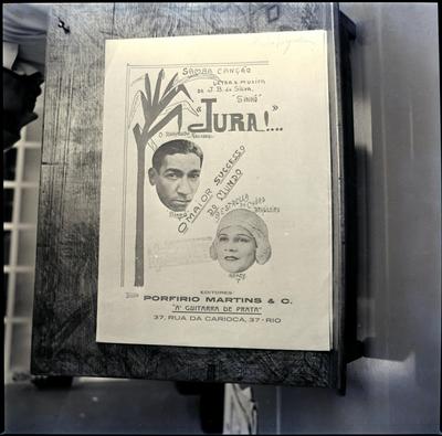 Sinhô e Aracy Cortes (capa de partitura)