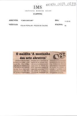 O maldito 'A montanha dos sete abrutres'