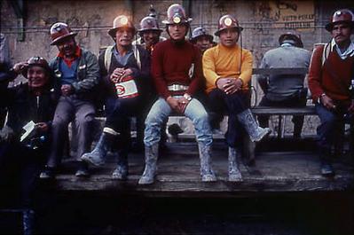 Série Bolívia - Mina de estanho Siglo XX