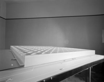 Maquete do Pavilhão de Exposições do Parque do Anhembi