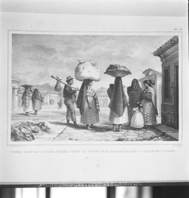 Caboclas lavadeiras, obra de Jean Baptiste Debret