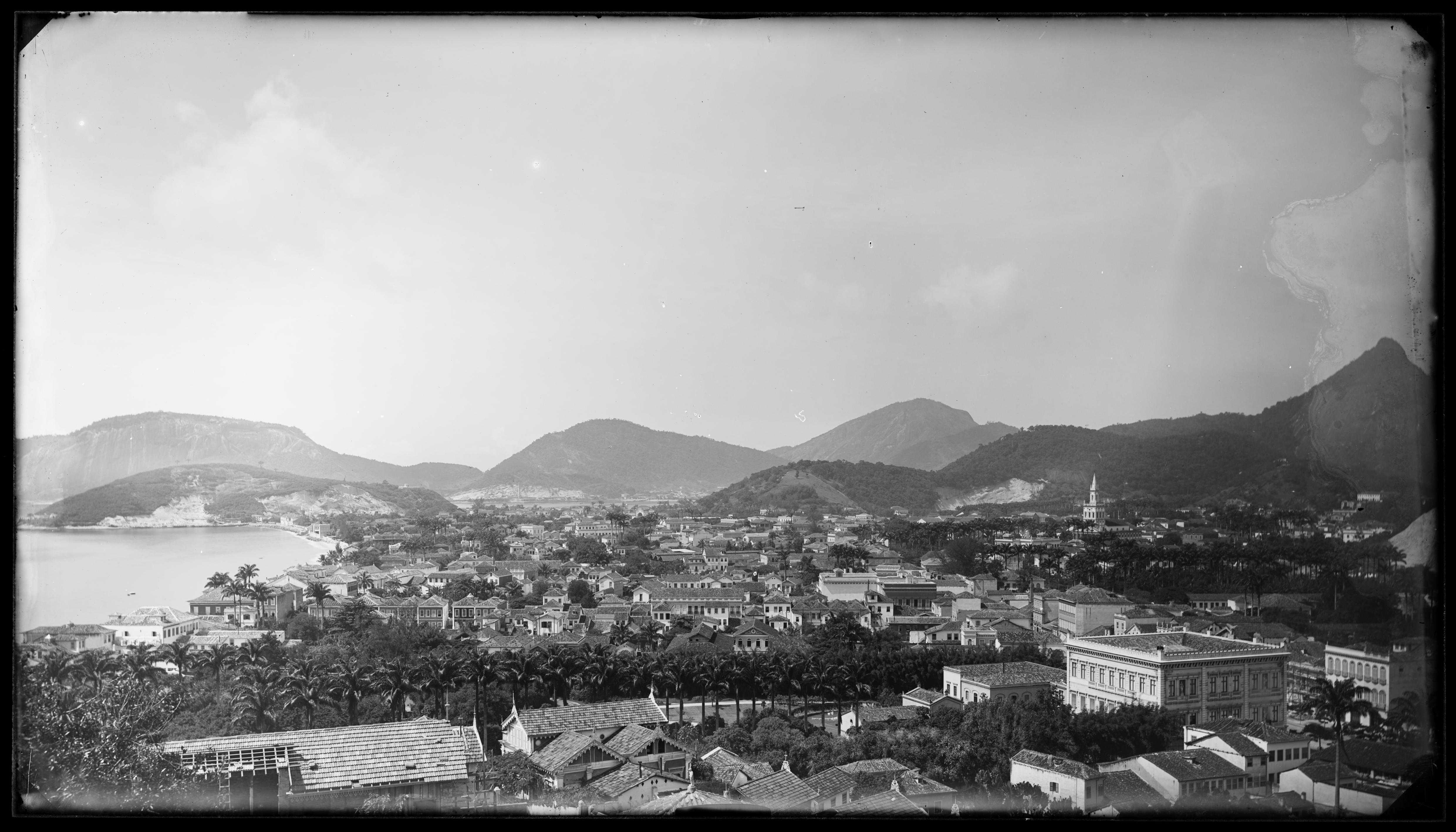 Vista dos bairros do Catete, Flamengo e Laranjeiras