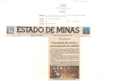 Exposição de ervas é uma atração na cidade