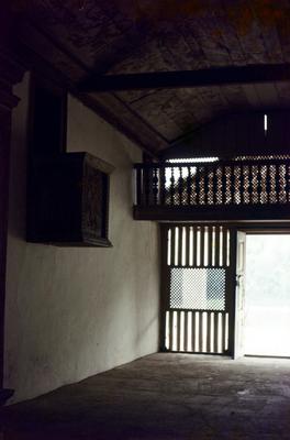 Sítio Santo Antônio - capela, vedação junto à entrada