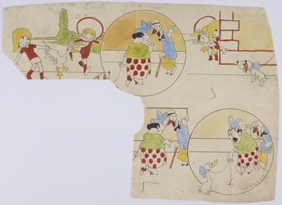 [Carrapicho e seu filho Jujuba]