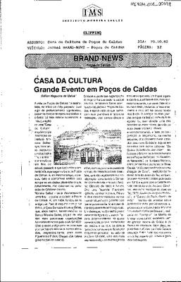 Casa da Cultura: Grande Evento em Poços de Caldas