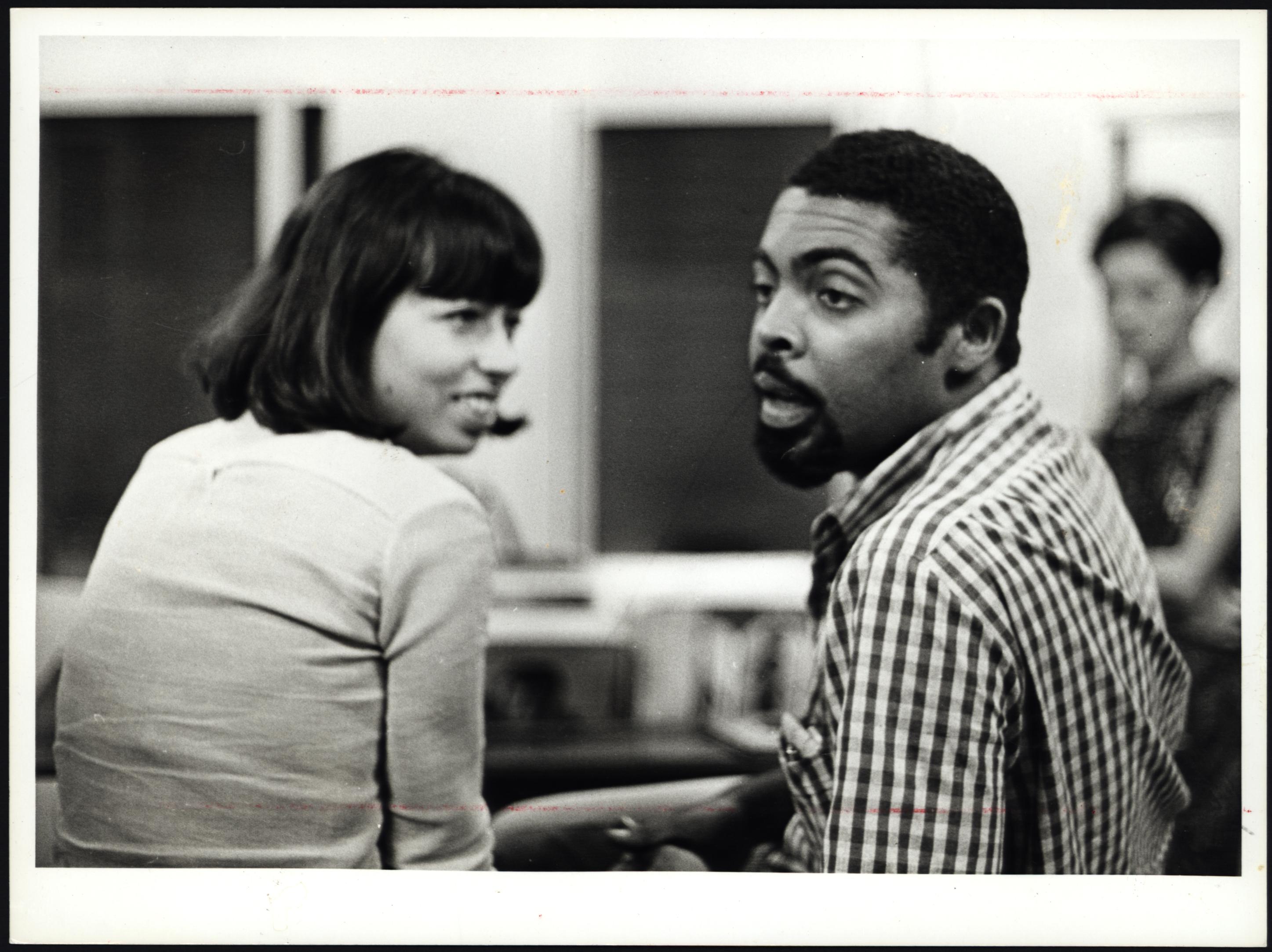 Nara Leão e Gilberto Gil