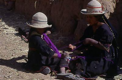 Série Bolívia - População local