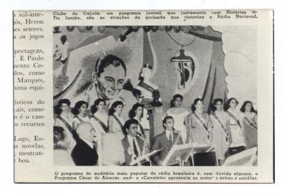 "Programa César de Alencar" (reprodução de periódico)