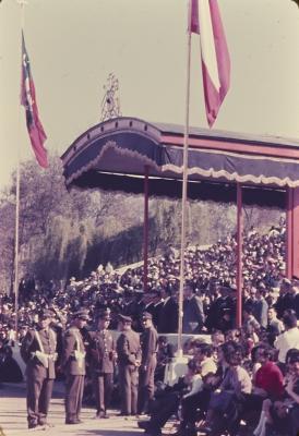 Desfile militar em comemoração à independência chilena