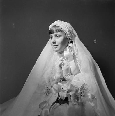 Primeira comunhão de Luiza Maria Ayres de Lima