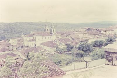 Vista do centro de Diamantina, com a Catedral Metropolitana à esquerda