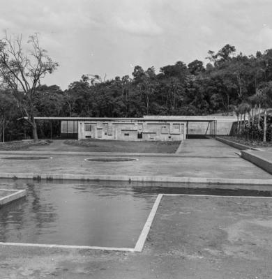 Residência de Francisco Pignatari, atual Parque Burle Marx, projeto de Oscar Niemeyer e Burle Marx