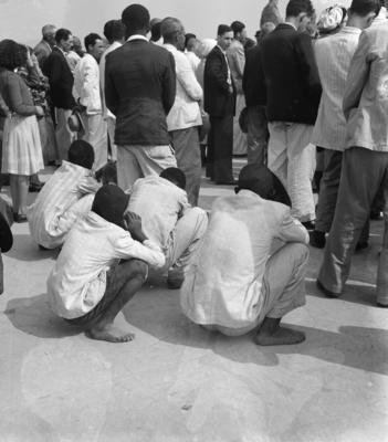 Romaria - Jubileu do Santuário Diocesano do Bom Jesus de Matosinhos - fiéis no adro da basílica