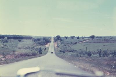 Estrada próxima à Londrina