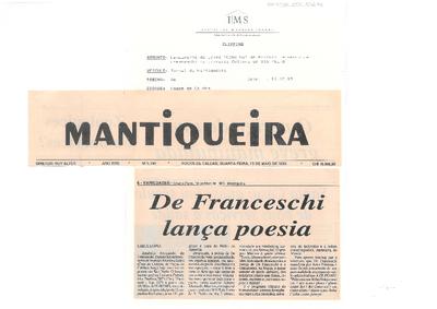 De Franceschi lança poesia