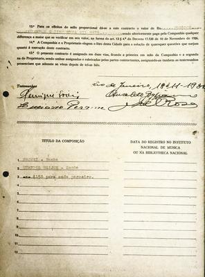 Noel Rosa e Vadico (contrato - verso - reprodução)