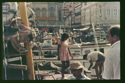 Filmagens de "Iracema: uma transa amazônica", com direção de Jorge Bodanzky e Orlando Senna