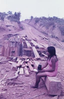 Filmagens de "Iracema: uma transa amazônica", com direção de Jorge Bodanzky e Orlando Senna