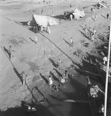 Acampamento de romeiros