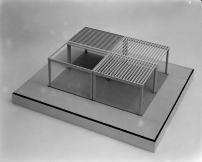 Maquete de banheiro do arquiteto Abrahão Sanovicz