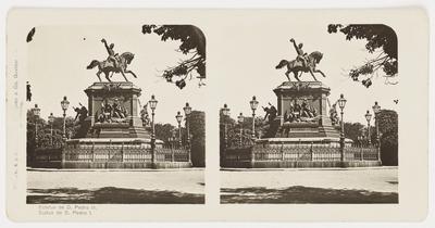 Monumento em homenagem a D. Pedro I, estátua equestre