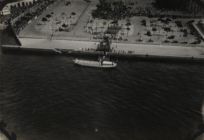 Chegada da família real da Bélgica ao Rio de Janeiro