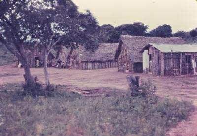 Vila de pescadores no litoral sul, próximo ao Quilombo de Sibaúma