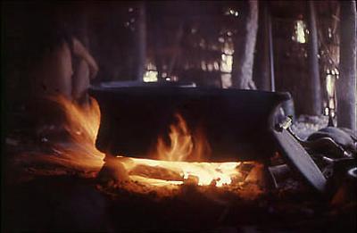 Série Xingu - Preparo do beiju