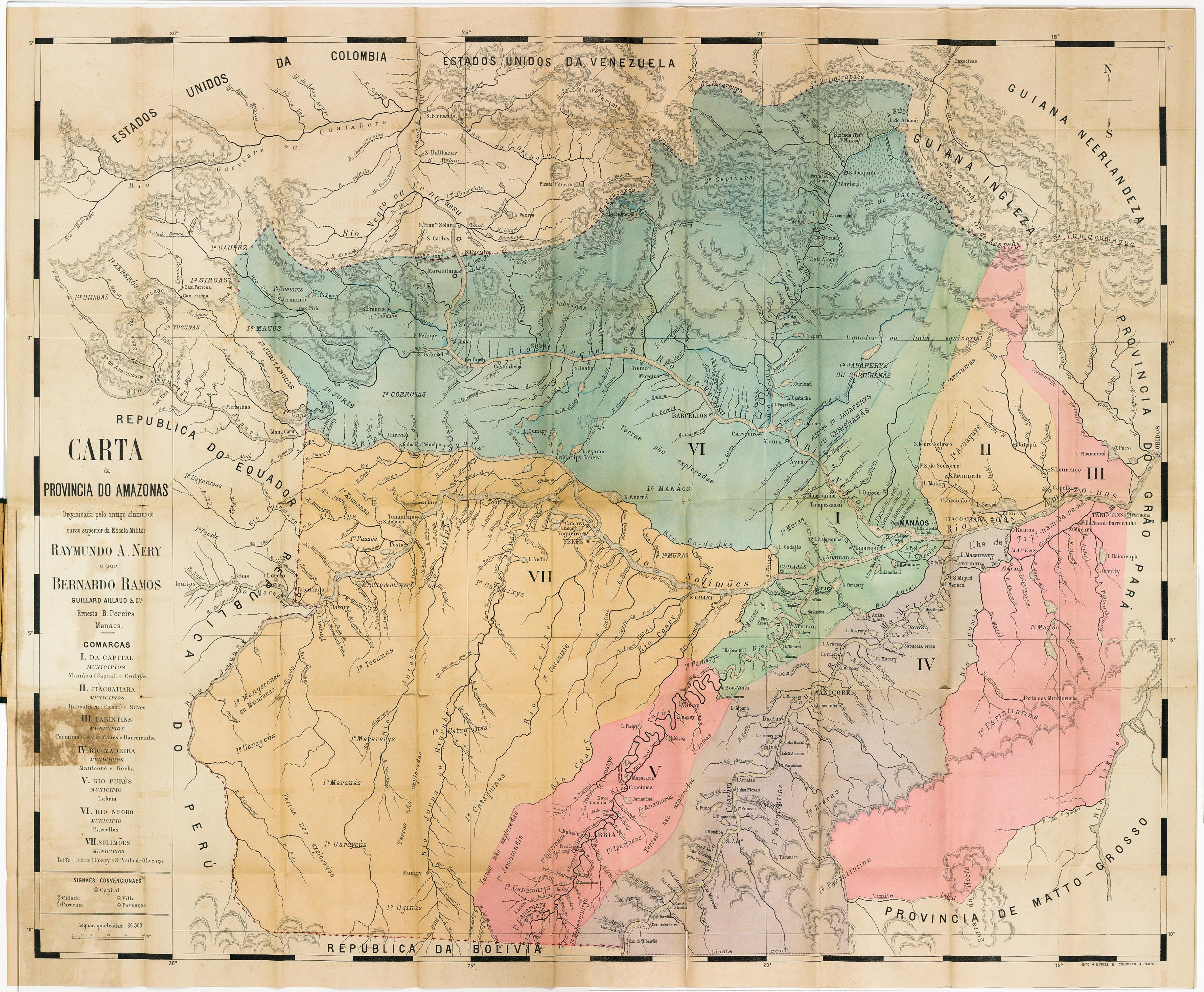 Carta da Provincia do Amazonas
