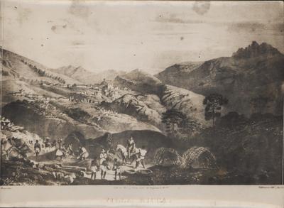 “Vila Rica” (reprodução de gravura)