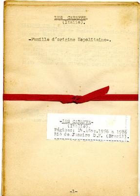 Apontamentos sobre a família Caraffa