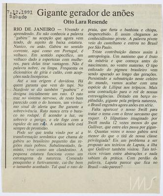 Gigante gerador de anões