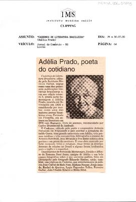 Adélia Prado, poeta do cotidiano