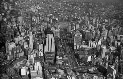 Vista aérea da cidade