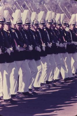 Desfile militar em comemoração à independência chilena